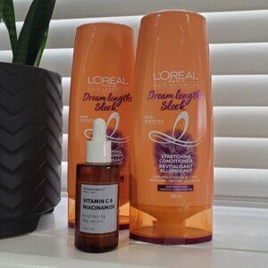 NEW 2x Hair Conditioner + Face Serum Bundle